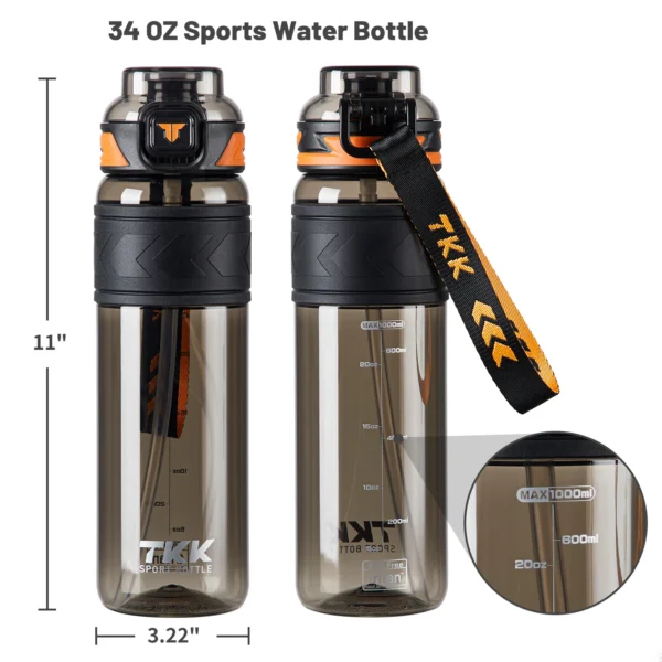 Sport Water Bottle - Image 2