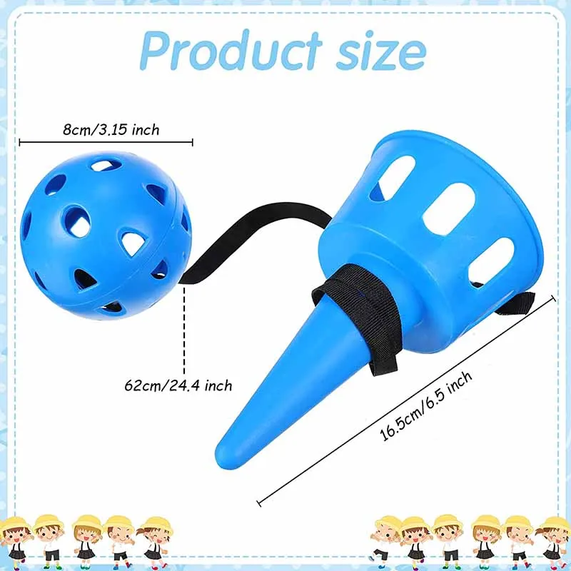 Throwing catching sensory integration game set outdoor toy catching set children's hand eye coordination training - Image 4
